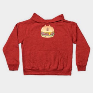 Bubu and Moonch, Moonch Burger Kids Hoodie